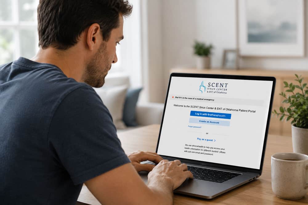 SCENT OK Patient Portal